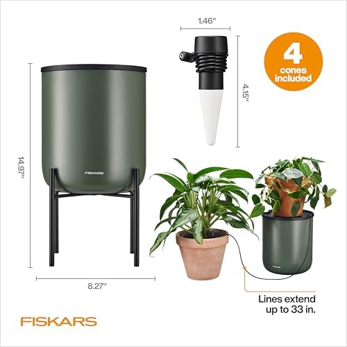 Fiskars 33" Reach LifeWell Self-Watering System for Indoor Houseplants - Image 2