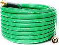 Garden Hose 50 ft, Slim Lightweight All-Weather Water Hose, Flexible and Durable, Leak-Free Connections, EPDM Rubber Hose for Patio, Lawn (Green) by Unknown