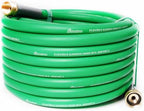 Garden Hose 50 ft, Slim Lightweight All-Weather Water Hose, Flexible and Durable, Leak-Free Connections, EPDM Rubber Hose for Patio, Lawn (Green) by Unknown