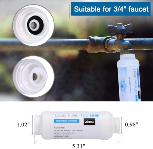 Drip Irrigation Kits Auto Garden Irrigation System Calcium Inhibitor Filter - Image 5