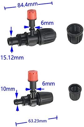 Adjustable Garden Sprinkler 360 Degree Nozzle for Drip Irrigation - Image 5