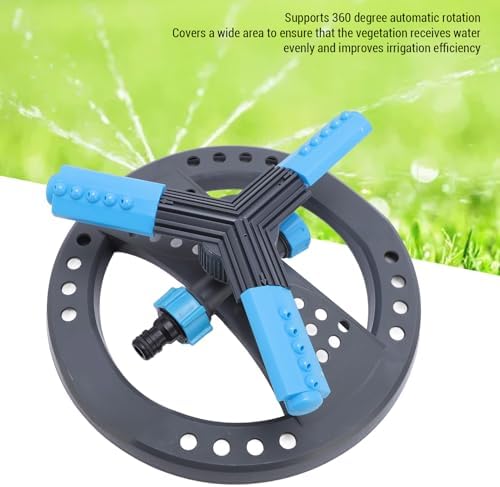 Rotating Garden Sprinkler with 360-degree Coverage and ABS Build - Image 2