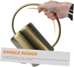 Watering Can with Long Spout 2000ml Stainless Steel Golden - Image 5