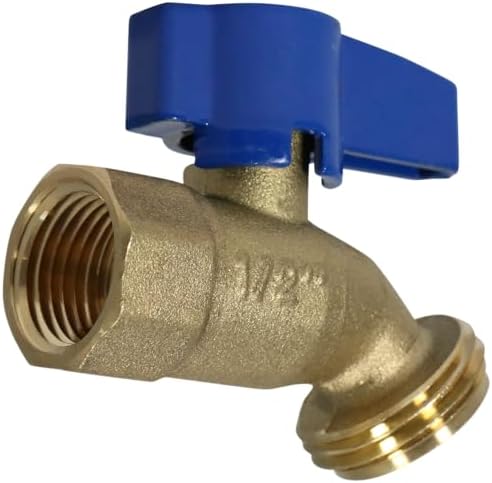 10 Pack XFITTING 1/2 inch FPT x 3/4 inch GHT Hose Bibbs, Sillcock by XFITTING