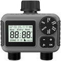 Watering Timers, 2 Zone Digital Water Timer Automatic Irrigation Controller 3/4'' Thread Sprinkler Watering System for Outdoor for Garden Hose by Unknown