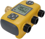 Asixxsix Sprinkler Timer, 3 Zone Independent Programmable with Rain Delay Automatic Watering System, Garden Hose Timer with 3 4in Brass Inlet for Garden Irrigation - Image 5