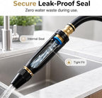 2026 Upgrade Heavy Duty High Pressure Hose Nozzle, Adjustable Booster Home High Pressure Car Wash Water Gun with Booster Nozzle, Pressure Washer Hose Attachment for Plant Watering Lawn Car (2) - Image 7