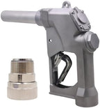 1-1/2" 1.5" Inch NPT Automatic Shut-Off Fuel Nozzle,Fuel Hose Swivel,Big Flow Rate 53 GPM,Heavy Duty Fuel Transfer Pump Gas Diesel Nozzle,3-Notch Hold Open Clip,working pressure 44PSI by BORRITTMACHINERY