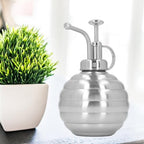 Stainless Steel Plant Mister Spray Bottle, 400ml Fine Mist Sprayer with Top Pump for Indoor Houseplants Air Plants Succulents Outdoor Garden Watering (Silver) - Image 4