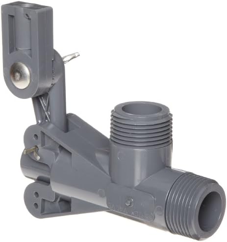 Kerick Valve PS100SS PVC Float Valve, Standard Mount, 60 gpm at 60 psi, 1" NPT Male by Kerick+Valve