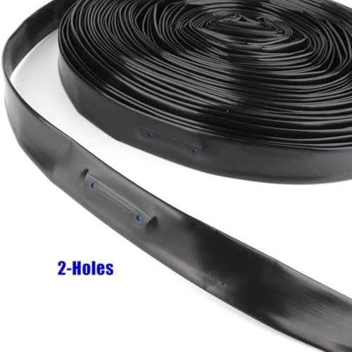 50m Drip Tape Irrigation Tubing 16x0.2mm 2-Hole 100-200mm Spacing - Image 2