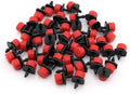 Adjustable Irrigation Drippers Irrigation Nozzle Adjustable Dripper Sprinkler Emitter Micro Drip Watering Spray Water Dropper Head(200PCS) by Unknown