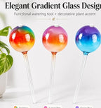 Plant Watering Globes, Gradient Color Glass 9 oz Self Watering Globes - Image 4