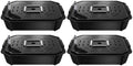 VIVOSUN 4-Pack FlexFeed Self-Watering Pots, Auto Irrigation Fabric Pot Base by VIVOSUN