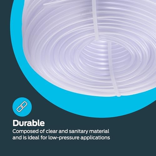 Eastman 0.17 Inch ID (1/4 Inch OD) PVC Clear Vinyl Tubing, 150 Foot Length, 98616 (Pack of 4) - Image 6
