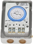 Fafeicy Mechanical Time Control Switch ABS Aluminum Alloy 24 Hour Timer AC100 240V Precise Power Scheduling for Water Heaters Street Lights Irrigation Home Industry - Image 2