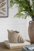 Nautilus Shell Planter, Beige by Noeko
