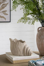 Nautilus Shell Planter, Beige by Noeko