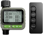 NexusLab Sprinkler Timer with Remote Control, 4-Program Automatic Hose Watering Controller for Garden, Lawn and Greenhouse, Rain Delay, Manual Watering, Child Lock, IP65 Outdoor Design by NexusLab