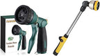 FANHAO Garden Hose Nozzle + Heavy Duty Garden Hose Wand by FANHAO