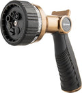 5-Pack Corvid Thumb Control 8-Pattern Garden Hose Nozzle, High-Pressure Adjustable Spray with Ergonomic Soft-Grip Handle and Durable Metal Construction, Ideal for Lawn & Garden, Car Washing by Unknown