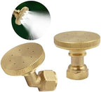 Fountain Nozzle Adjustable 8-Hole Brass Sprayer Nozzle M14 Atomizing Spray Fitting Hose Garden Sprinkler Misting Nozzles(Curved) - Image 2