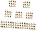 BESPORTBLE 120pcs Low Pressure Misting Nozzle Brass Atomizing Sprayers for Outdoor Cooling Greenhouse Irrigation and Landscape Watering by BESPORTBLE