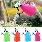 Watering Pot Watering Can for Indoor Plants 1000ml Plastic Watering Kettle with Adjustable Sprayer Water Can for Succulent Bonsai Garden Flower Practical (B) - Image 3