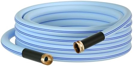 Atlantic Garden Hose 30 ft Blue 5/8" Heavy Duty Water Hose Extension by Atlantic
