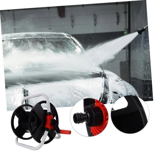 Freestanding Garden Hose Holder with Coiling Mechanism - Image 4