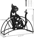 Butterfly Hose Holder Metal Wall Mount HeavyDuty 125'5/8"Garden Hose Hanger - Image 6