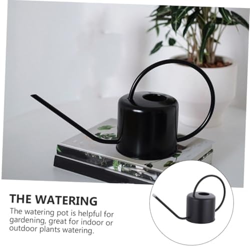 Watering Kettle 1.3l with Long Spout Stainless Steel for Plants - Image 3