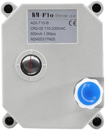 1/2 inch DN15 110-230VAC Normally Closed Stainless Steel 304/CF8 Manual Override Motorized Electrical Ball Valve With U.S. Plug - Image 4