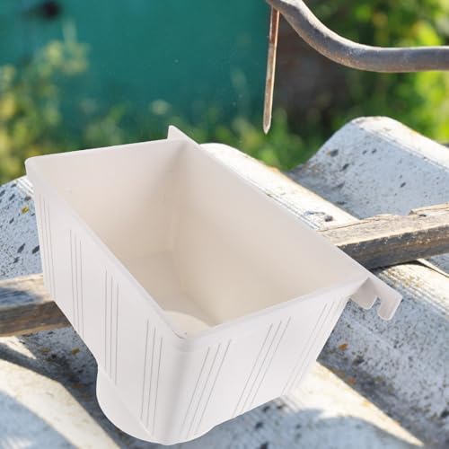 OSALADI PVC Downspout Drain Connector Water Diverter Funnel White Plastic - Image 4