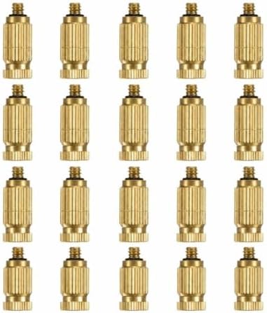 20Pcs Brass Misting Nozzles 3/16 Inch Thread - Image 2