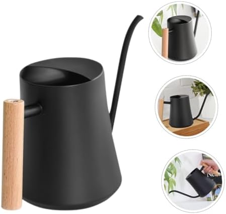 Watering Can with Long Spout Vintage Stainless Steel for Plants - Image 2