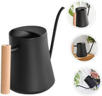 Watering Can with Long Spout Vintage Stainless Steel for Plants - Image 2