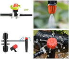 200FT Quick-Connect Drip Irrigation System Kit with 1/4 Inch 1/2 Inch - Image 2
