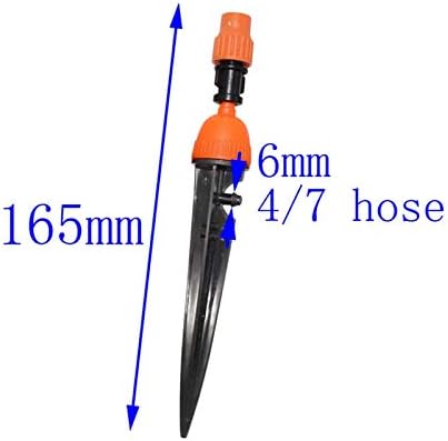 Garden Sprinkler Drip Irrigation Atomized Dripper Sprinkler Drip Irrigation System Garden Irrigation Atomized Micro Flow Dripper 4/7mm Hose 35 - Image 2