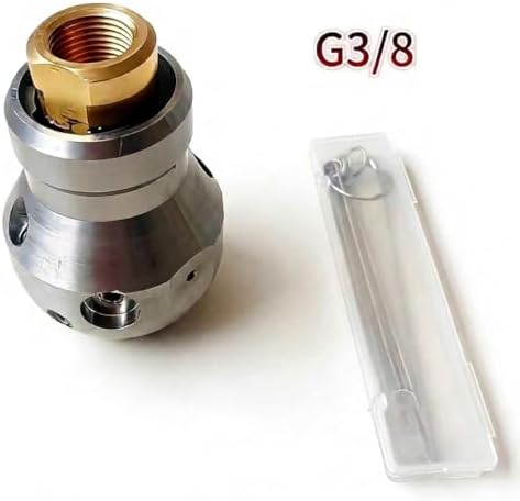 3/8" Rotary Jetter Nozzle High Pressure Cleaning 360 Degree Rotary Cleaning Lamp Sewer Jet Nozzle Pipe Drain Cleaning Rotating (3/8 Female 40LPM) - Image 4