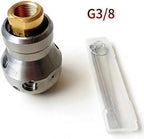 3/8" Rotary Jetter Nozzle High Pressure Cleaning 360 Degree Rotary Cleaning Lamp Sewer Jet Nozzle Pipe Drain Cleaning Rotating (3/8 Female 120LPM) - Image 4