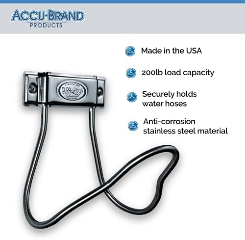 ACCU 2 Pack - Stainless Steel Water Hose Hanger, Large - Image 2