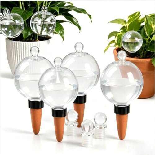 Self Watering Plant Globes, Water Bulbs for Indoor Outdoor Plants，4-750ml by Unknown