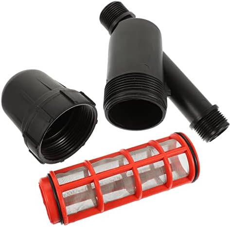 Happyyami Irrigation Filter Plastic Strainer Gardening Drip Tool Gardening Tools Irrigation Sprayer Filter Garden Hose Pressure Regulator Drip Irrigation Gardening Supplies Mesh Water Filter by Happyyami