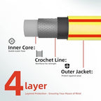 25 ft 3/4” Heavy Duty Garden Hose, Solution4Patio, Male to Female Fittings - Image 2