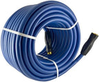 Flexon StreamTech 5/8" x 125 ft Heavy Duty Garden Hose – Flexible Polymer Construction, Kink Prevention, Guard-N-Grip Connector, Leak-Proof, Blue - Image 3