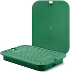 Wonderjune 2 Pcs 113c Series 12 x 17 Inch Irrigation Valve Box Cover Sprinkler Valve Covers for Outside by Wonderjune