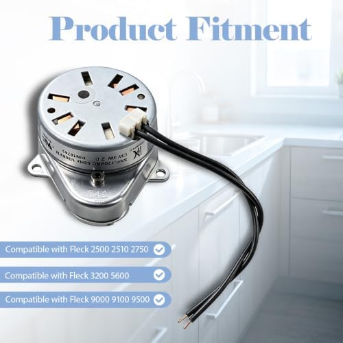 18743 Timer Motor 120V 1/30 RPM Clockwise Time Motor Replacement - Image 3