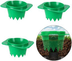 Grass Sprinkler Head Guard Green Cup Barrier Around Buried Rotary Heads for Yard Upkeep and Garden Watering Needs Sprinkler Head Cover Irrigation Guard Buried Rotary Cover Yard Mower Bumps Green Cup - Image 4