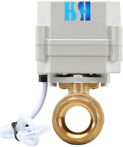 2 Way Brass 3/4" 12VDC 9-24VDC 0-10V NPT Proportional Integral Modulating Control Motorized Ball Valve - Image 3